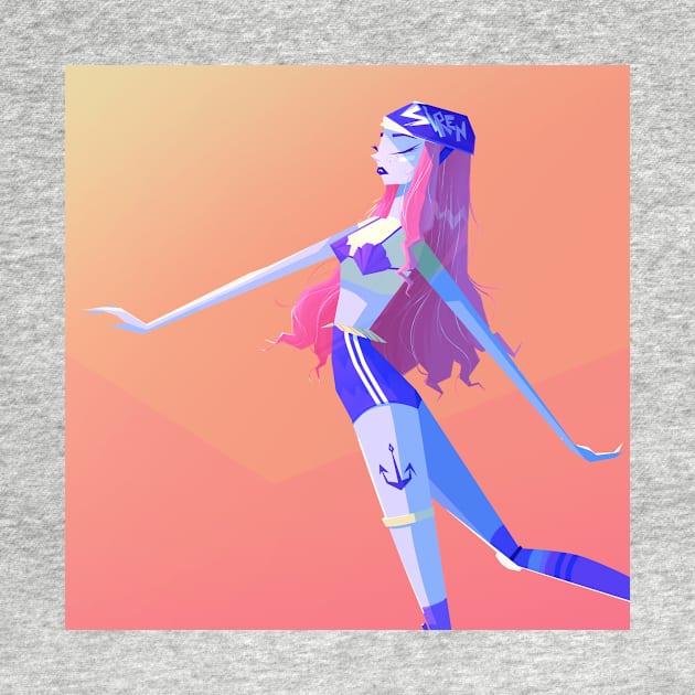 Derby Girl by Polygonal Mess